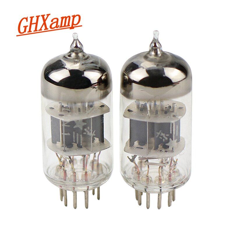 Nipseyteko Vacuum Valve 6N1 J Class, 2-Piece Set, Replacement for ECC85 6H1n, Audio Hi-Fi Amplifier
