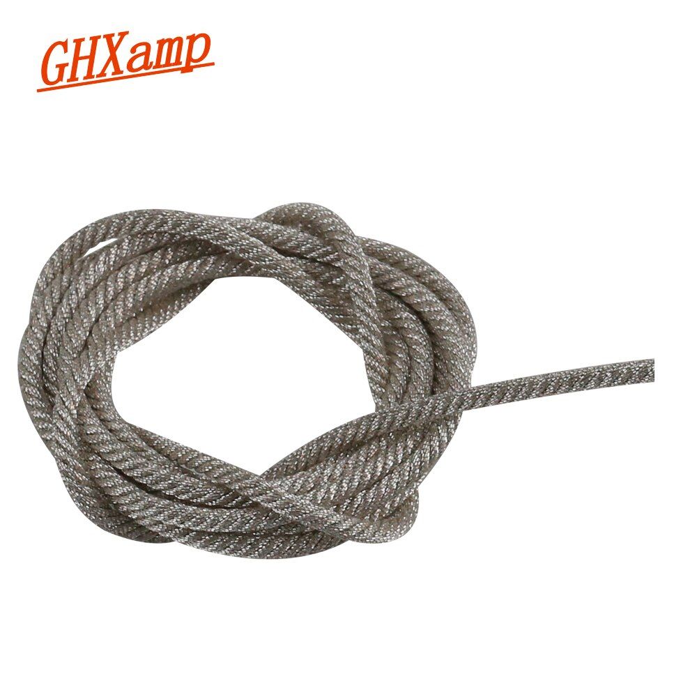 Fil de plomb Nipseyteko pour haut-parleur de caisson de basses, 1M, 48 brins, 18/21/24 pouces, PA, réparation de bobine vocale, argent