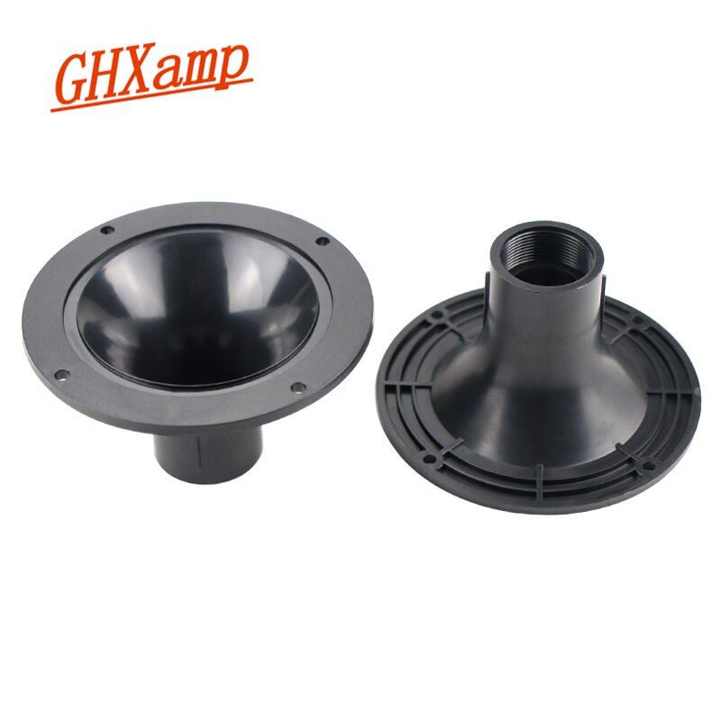 Haut-parleur professionnel Nipseyteko Tweeter de 127 mm, ensemble de 2 pièces avec interface de montage et boîtier en plastique ABS
