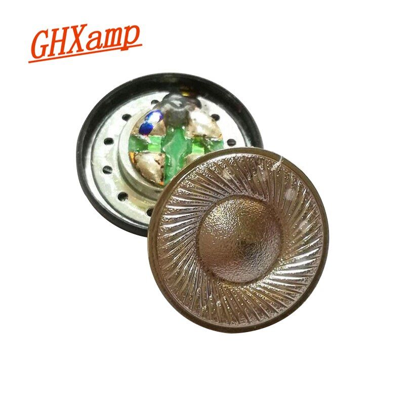 Haut-parleurs pour écouteurs Nipseyteko, 15,4 mm, pour MX500, film de titane, 32 ohms, moniteur 110 dB, tête plate, montage DIY, 2 pièces