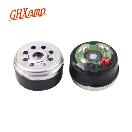 Haut-parleurs Nipseyteko en film de titane 9,2 mm, 16 ohms, 100 dB, pour réparation de basse profonde IE800 (lot de 2)