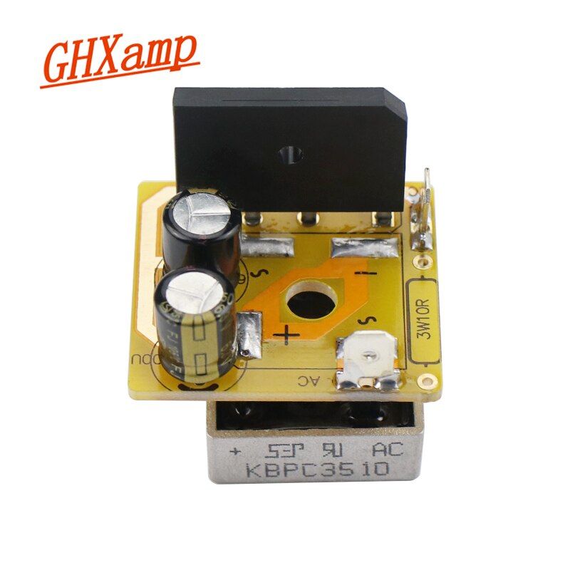 Nipseyteko Power Filter Kit 25A, Common Noise Panel AC to DC for Audio Amplifier, 1 Piece Finished Board