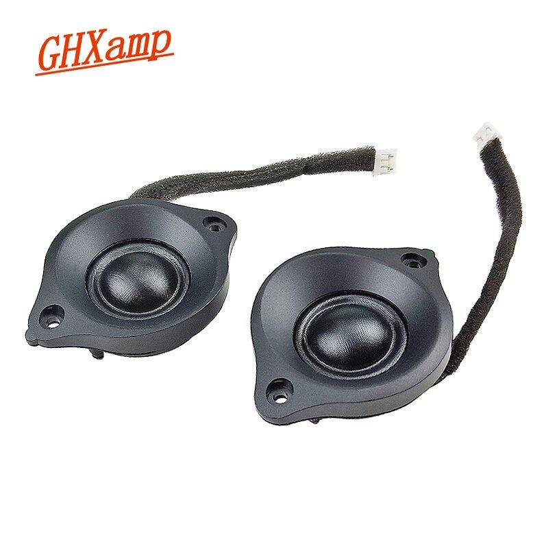 Haut-parleur Nipseyteko en soie néodyme, 1,75 pouces, 46 mm, 8 ohm, 15 W, mise à niveau Hi-Fi, unité de tweeter pour voiture, 2 pièces
