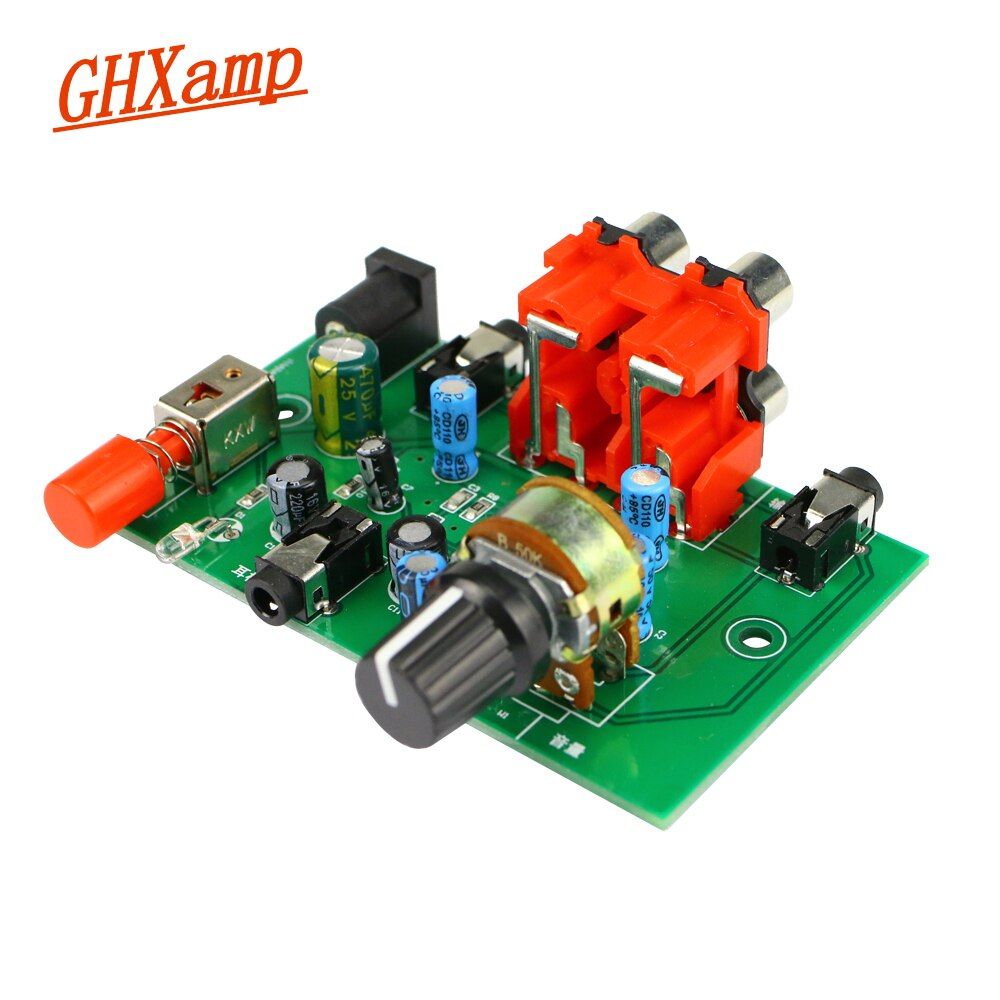 Préamplificateur audio Nipseyteko NE5532, gain de 20 db, interface jack 3,5 mm, pilote pour casque, contrôle du volume, 1 pièce