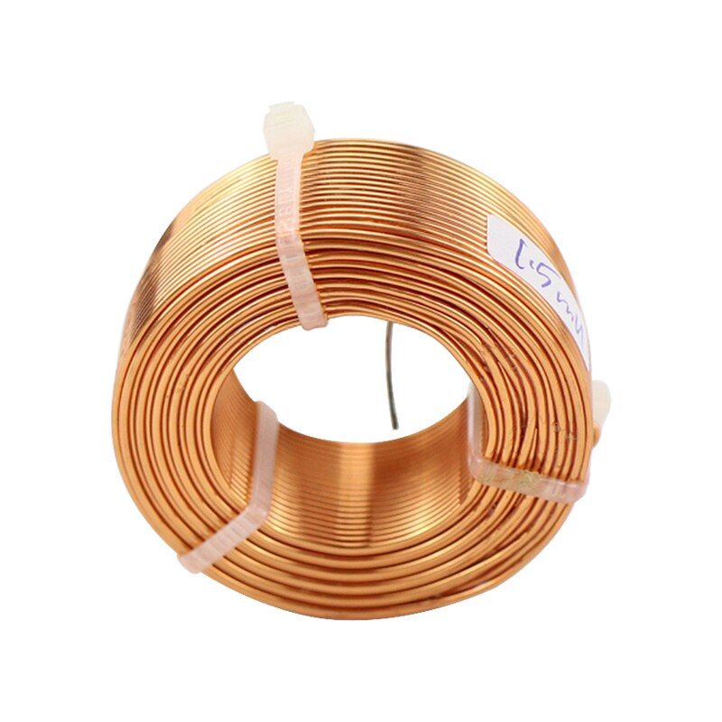 Nipseyteko Copper Frequency Divider Inductance Coil, 1.0MM, 1.5mH