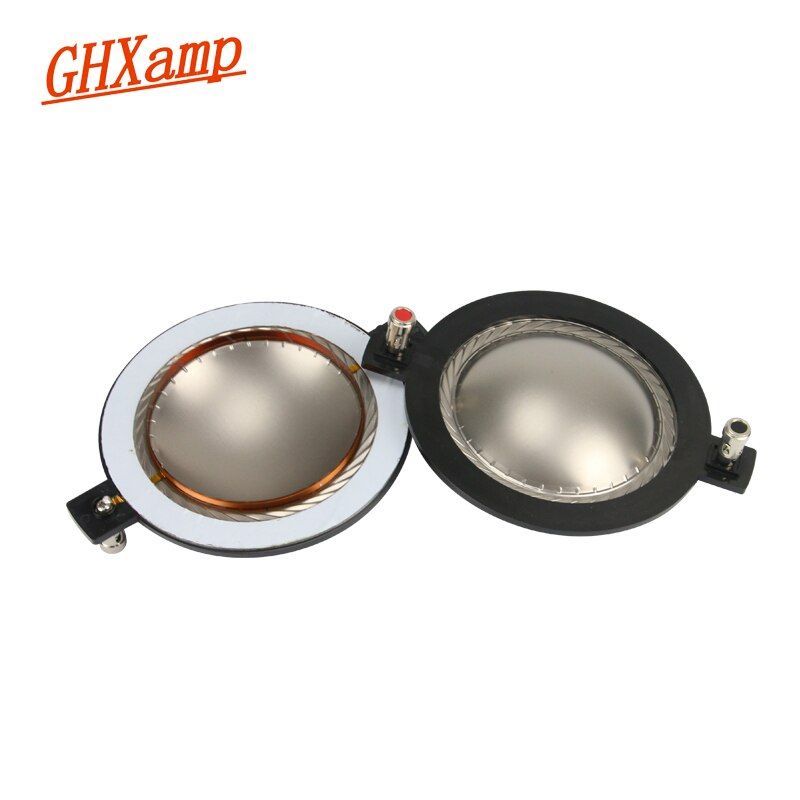 Haut-parleur à bobine acoustique Nipseyteko, haut-parleur de scène professionnel, film sonore, diaphragme en titane, fil rond en cuivre, 2 pièces 74.5MM