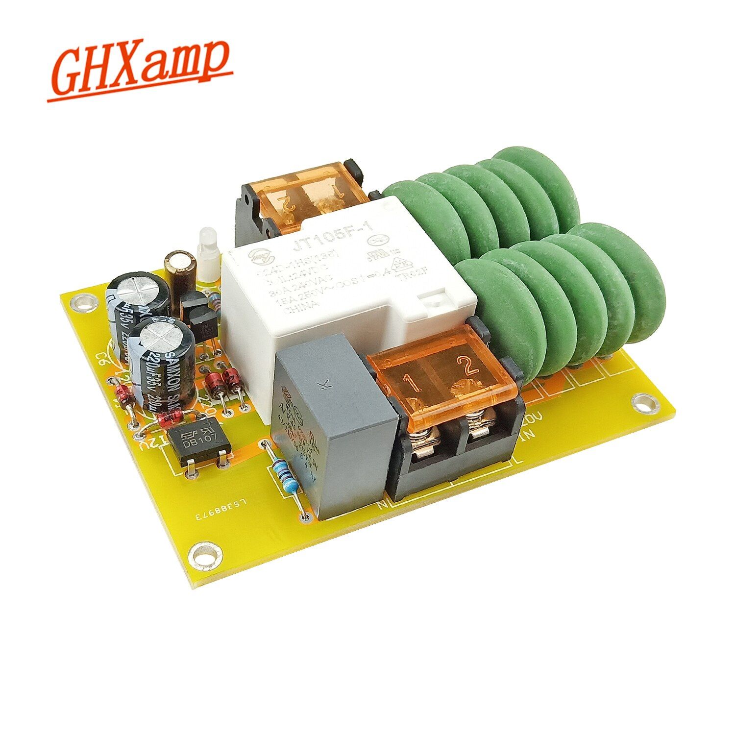 Amplificateur de puissance Nipseyteko 5000W avec carte de démarrage progressif et transformateur d'isolation haute puissance