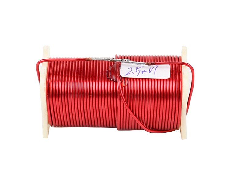 Nipseyteko Crossover Inductance Coil, 1.2mm Speaker Wire, 4N Oxygen-Free Copper, Audio, 2.5mH Frequency Divider