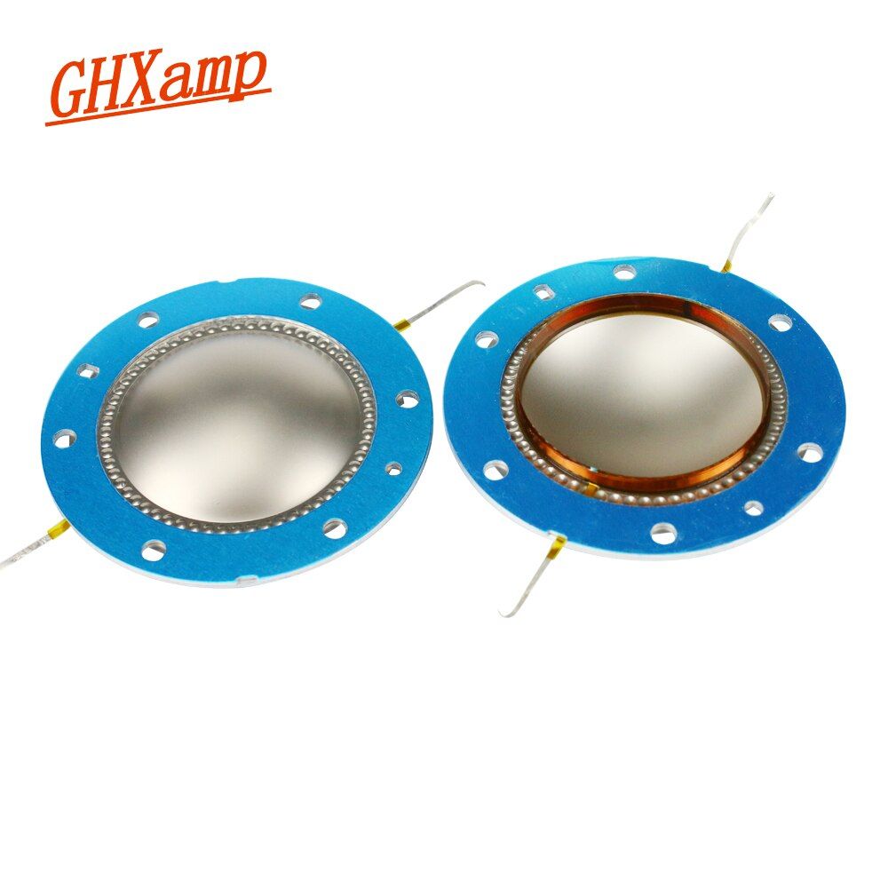 Nipseyteko 51mm Tweeter, Titan Film Voice Coil, 8 Ohm Speaker, Repair Parts, Round Copper Wire for PV-22xt 22t 22a (2 Pieces)