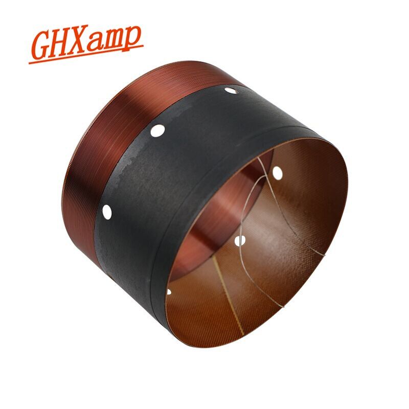 Bobina de altavoz para bajo Nipseyteko, 99,8 mm, esqueleto de fibra de carbono importado, 100 vueltas, accesorios de alta gama, 1 pieza