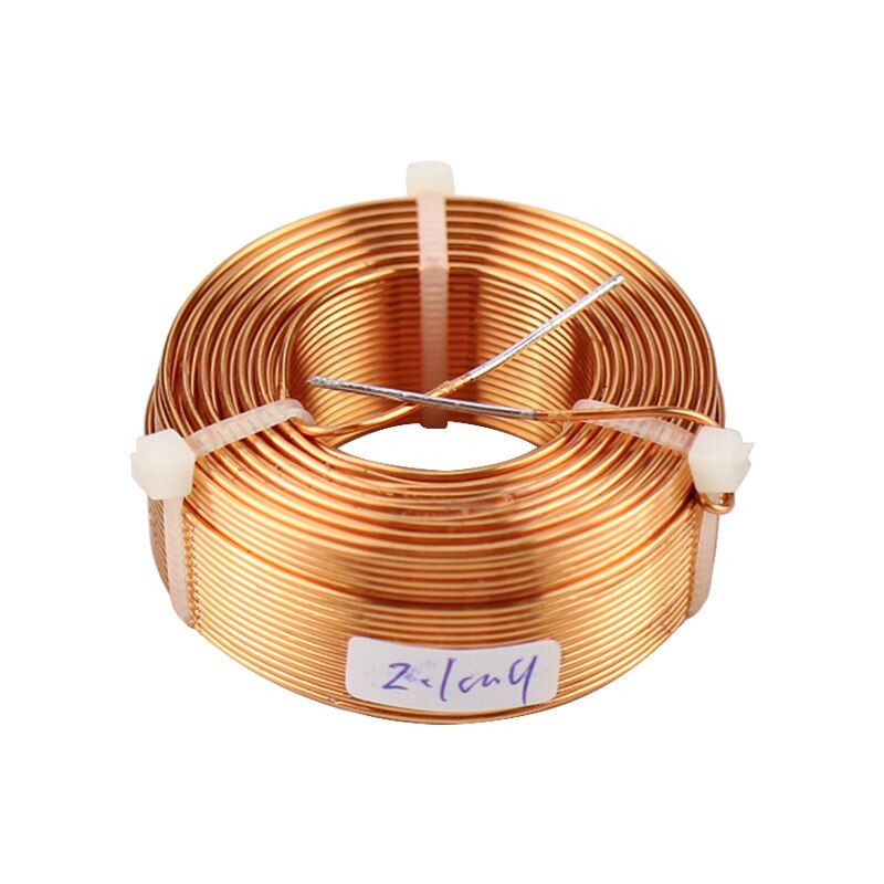 Nipseyteko Inductance Coil, 1.0MM, Copper Frequency Divider, Air Core, 2.1mH, 1 Piece