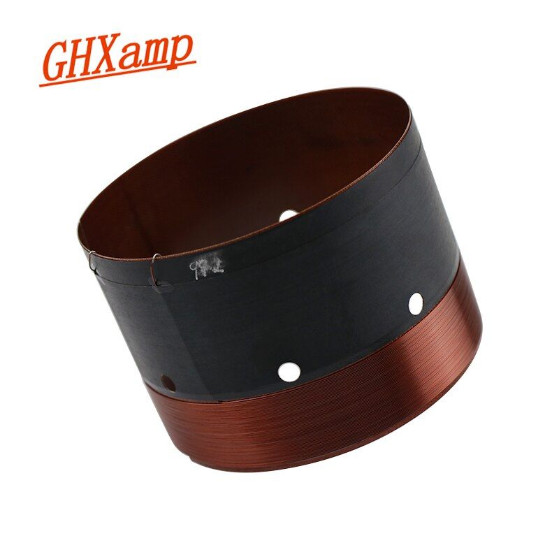 Nipseyteko 99.2mm Speaker Coil, High Power Bass Woofer with Imported 70mm Fiber Glass, Pure Copper Round Wire with Sound Hole, 1 Piece