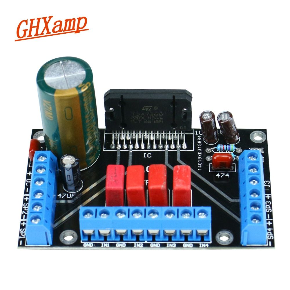 Nipseyteko TDA7388 4-Channel Power Amplifier