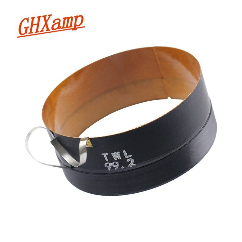 Nipseyteko Voice Coil Speaker, Imported Fiber Glass Frame, 99.2MM, Pure Aluminum Flat Wire, 100 Hearts, 1 Piece