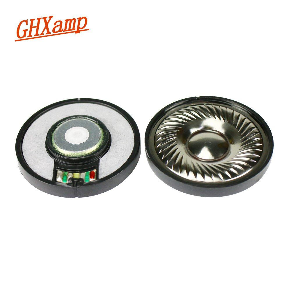 Haut-parleur pour casque d'écoute Nipseyteko, 50 mm, 32 ohms, 110 dB Hi-Fi, moniteur 2019, écouteurs N48, pièces de réparation en néodyme, ensemble de 2 pièces