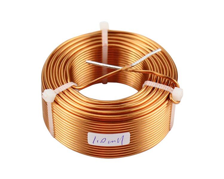 Nipseyteko Speaker Crossover Inductance Coil 1.5mm, 4N Oxygen-Free Copper, 1 Piece, 1.0mH