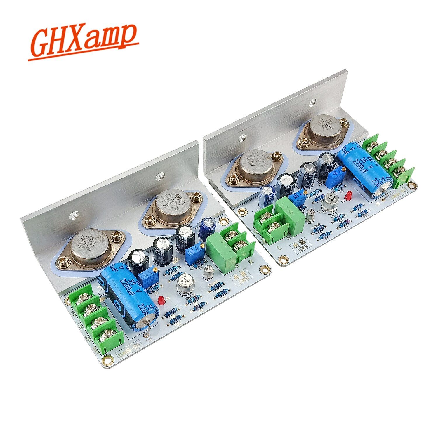 Amplificateur hi-fi Nipseyteko JLH 1969, puissance audio de classe A, carte stéréo de haute qualité pour haut-parleurs à gamme complète 3-8 pouces (kits bricolage 2 pièces)