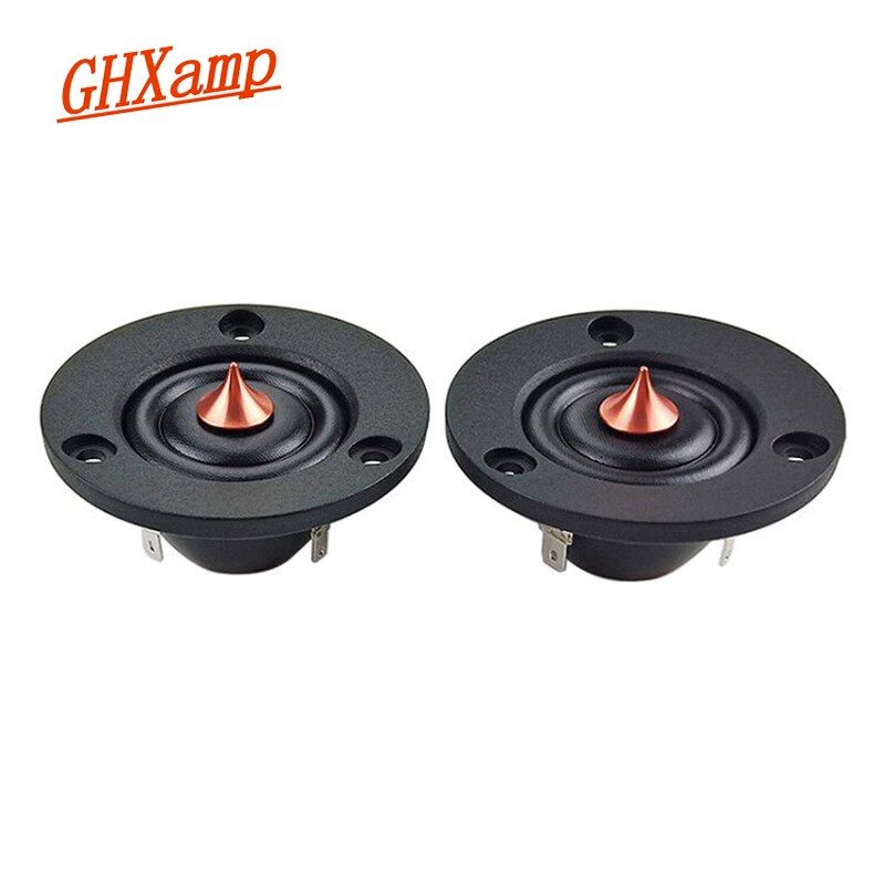Haut-parleur de voiture Nipseyteko en forme de dôme, 2 pouces, 4 ohms, 40 W, diaphragme en soie, néodyme, pour cinéma maison, 20 W, 2 pièces