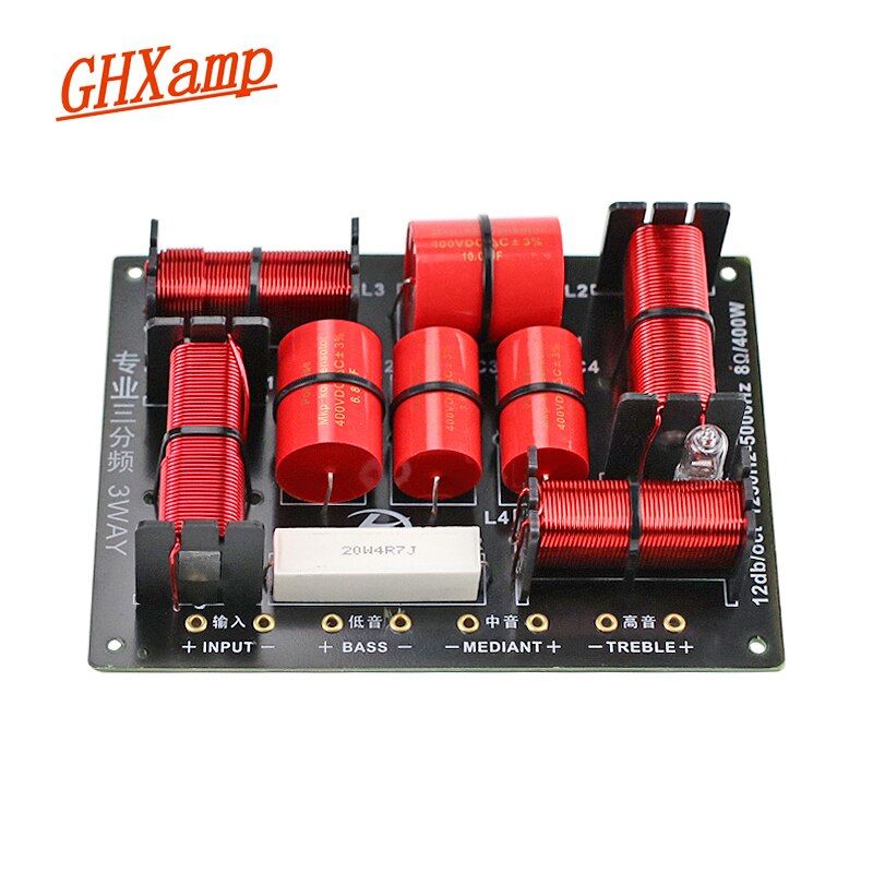 Nipseyteko 3-Way Hifi Speaker, 400W, 1250Hz - 5000Hz