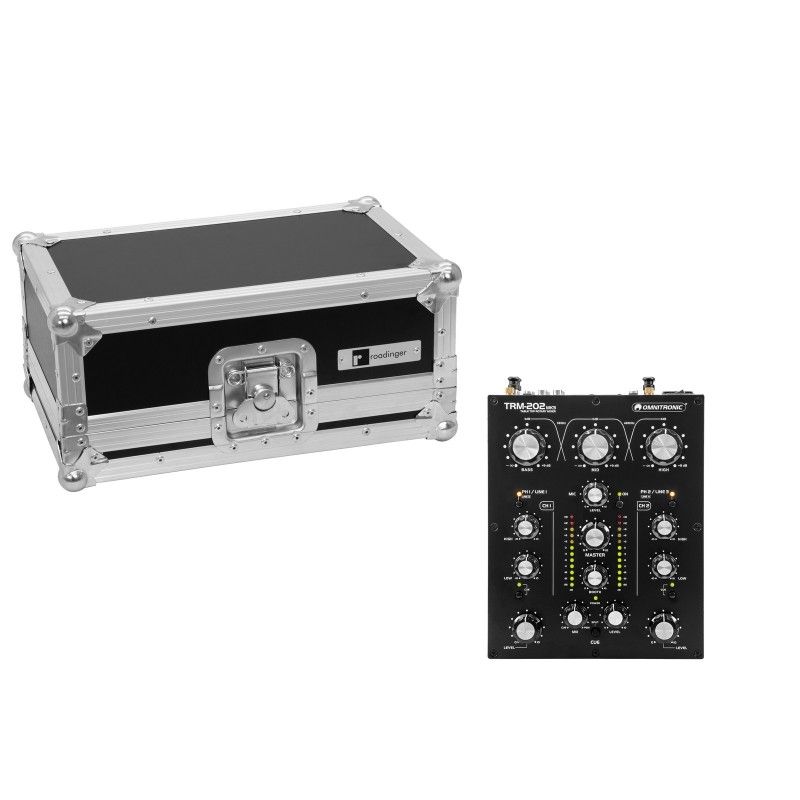 Omnitronic TRM-202MK3 Set + Case (Size: 202, Color: N/A, Capacity: N/A)