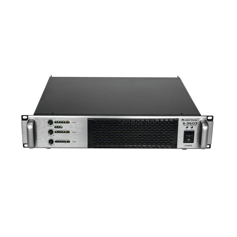 Omnitronic A-3603 2.1 Channel Class-D Amplifier