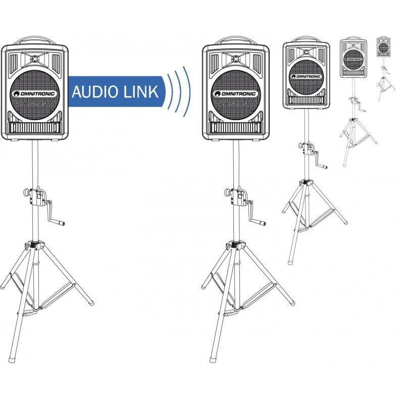 Omnitronic ALT-105 Audio Link Module WAMS-05