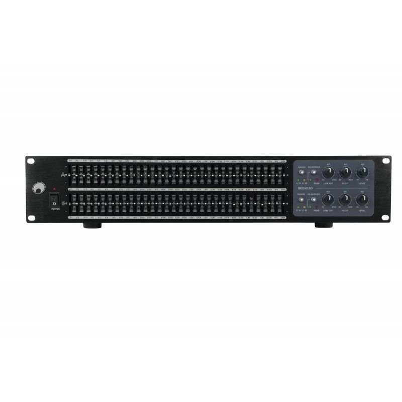 Omnitronic GEQ-2310 2x31-Band Equalizer
