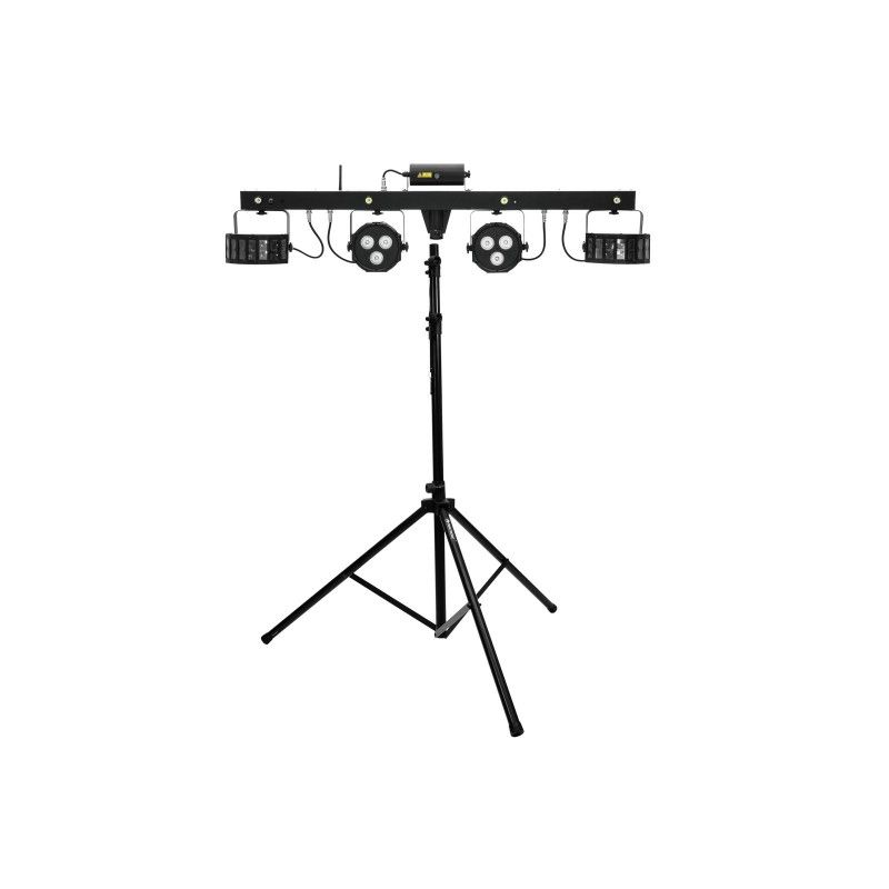 Eurolite LED Laser Bar FX Light Set + M-4 Speaker Stand