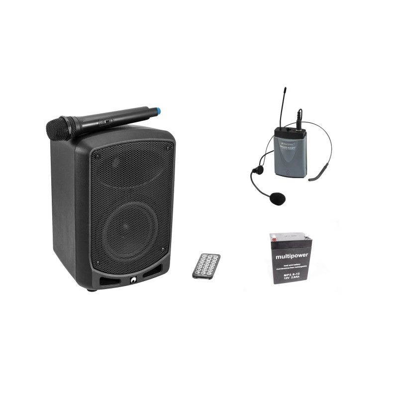 Omnitronic WAMS-65BT Set with Bodypack Transmitter and Headset