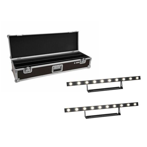 Conjunto Eurolite Barra de Luz LED (2x 10x5W 3200K)