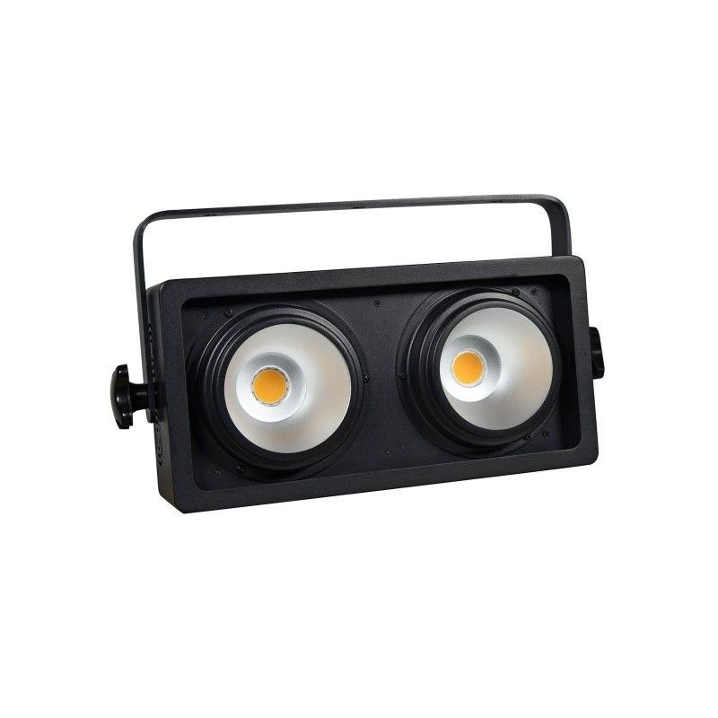 EUROLITE 2x100W LED COB Warm White Audience Blinder