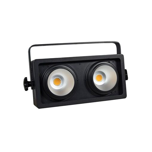 Blinder d'audience EUROLITE 2 x 100W LED COB Blanc Chaud
