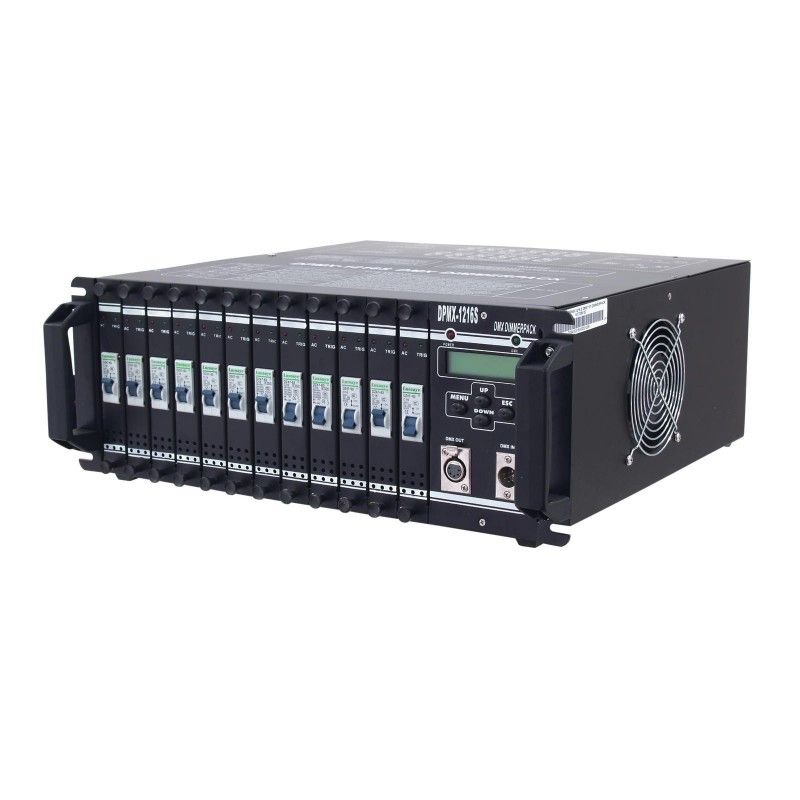 Eurolite DMX Dimmer Pack DPMX-1216 S (Size: 12x16, Color: N/A, Capacity: N/A)