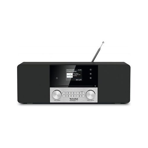 Technisat DigitRadio 3 IR, Black/Silver - 20W RMS FM/DAB+/Internet Radio with CD Player