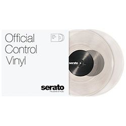 Serato SCV-PS-CLE-10 Vinyls (Pair), Transparent