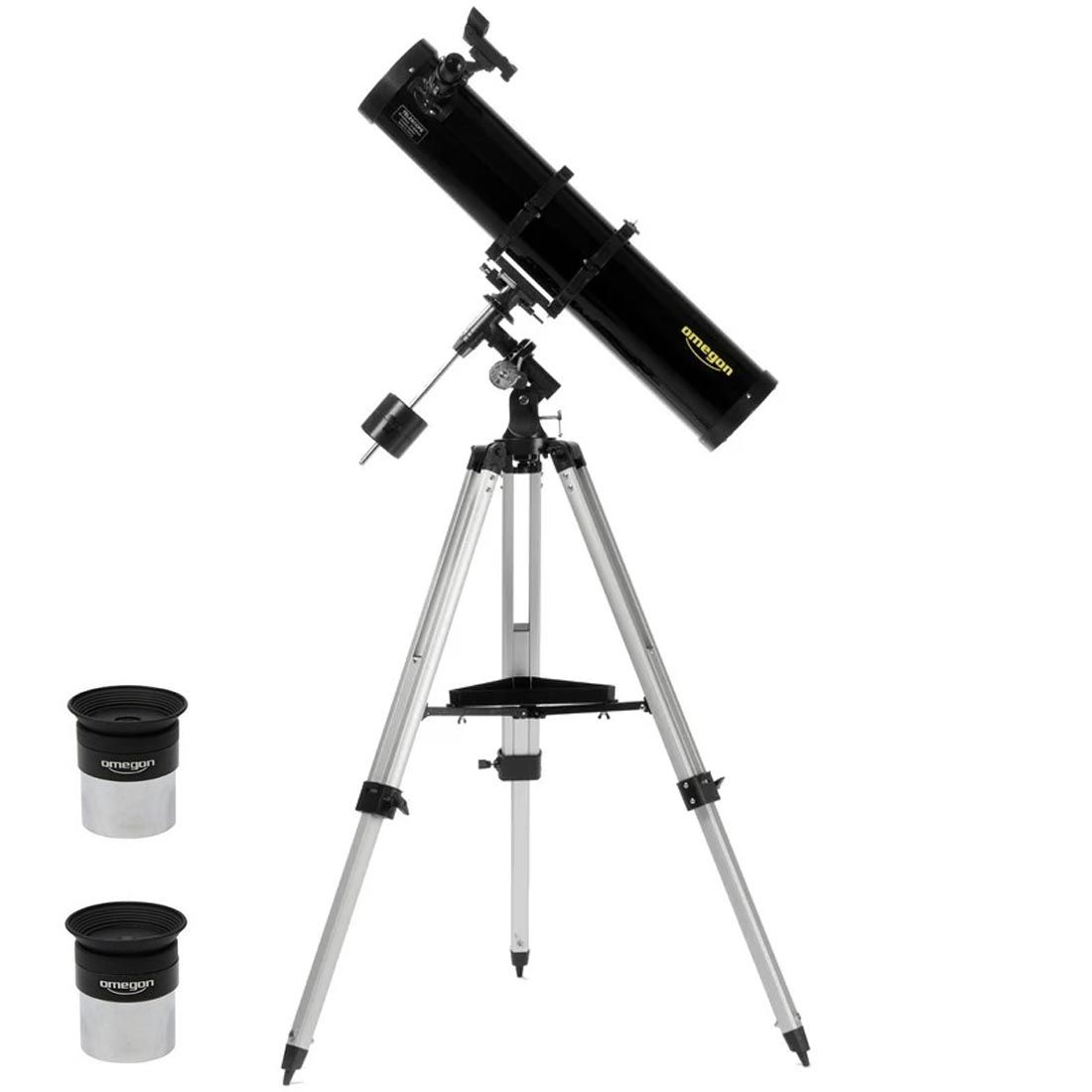 Omegon 130/920 Telescope + Equatorial Mount Type B + Eyepieces