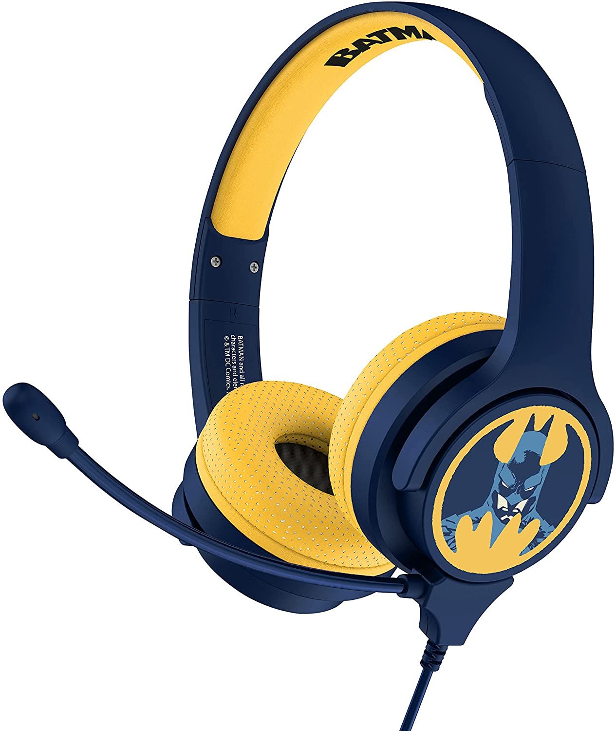 Otl Batman Interactive Headset (Wired, Microphone Included) for Kids