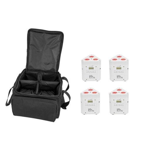 Kit Eurolite 4x Baterías TL-3 TCL Blancas + Bolsa Suave SB-4