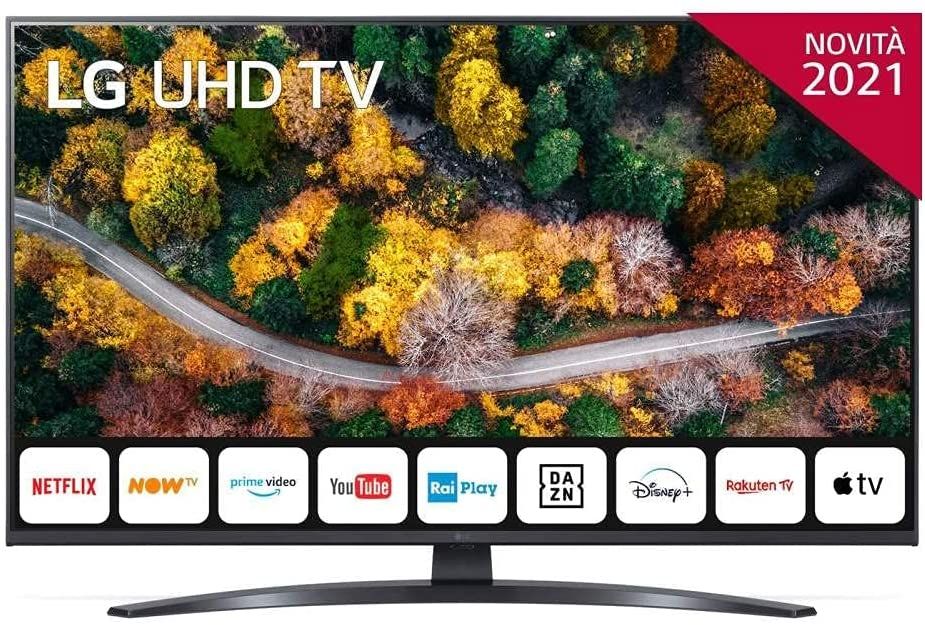 LG 43UP78003LB - 43" LED UHD 4K Smart TV with WiFi and USB