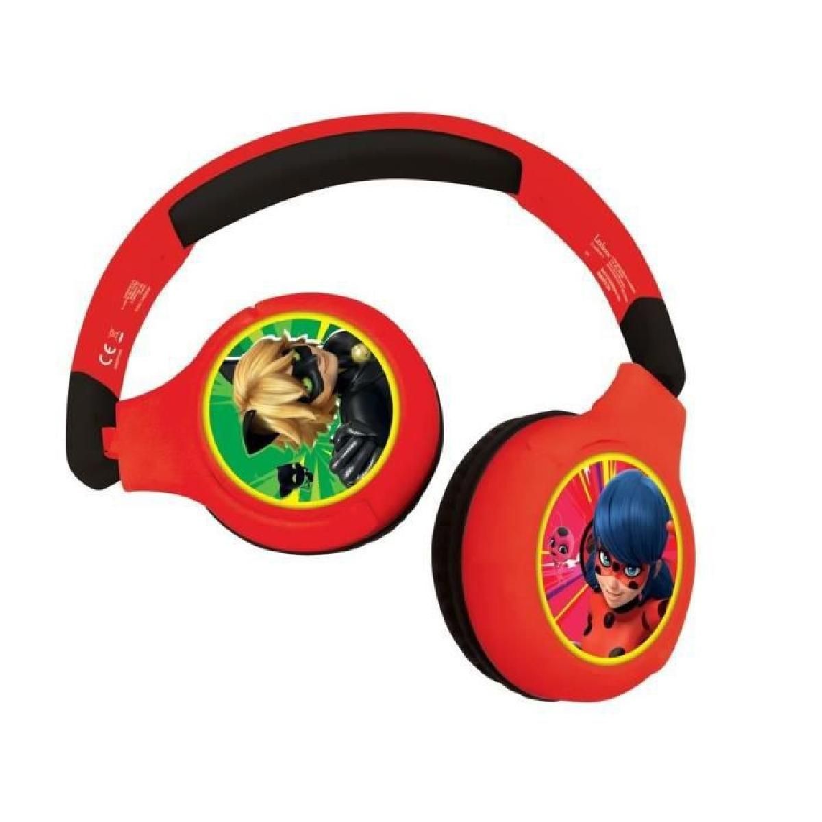Lexibook MIRACULOUS 2-in-1 Bluetooth Headset