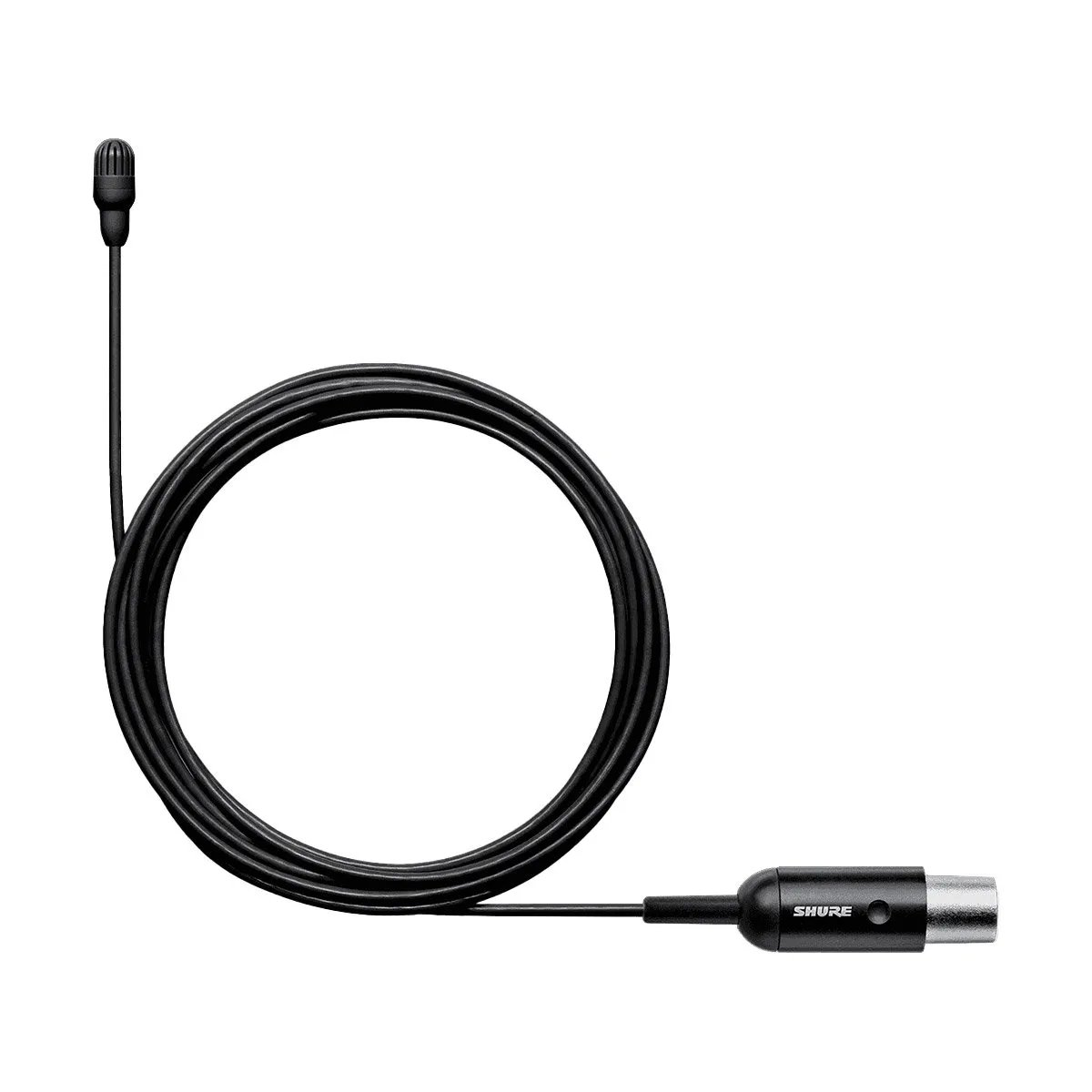 Shure TL47B/O MTQG A Black Lavalier Microphone