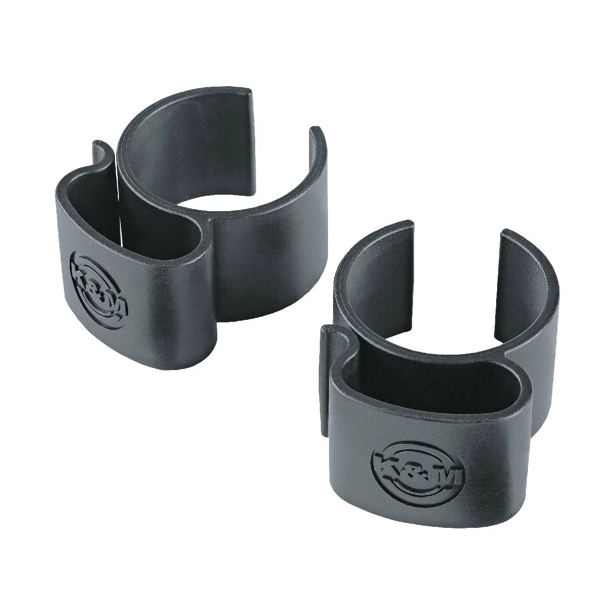 K&M 21406 - Cable Guide for Audio Installations - Plastic - For Tubes 35-42 mm - Pack of 2
