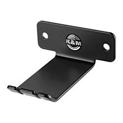 K&M 16311 Professional Microphone Stand, Black (50-84cm Height, 20mm Tube Diameter)