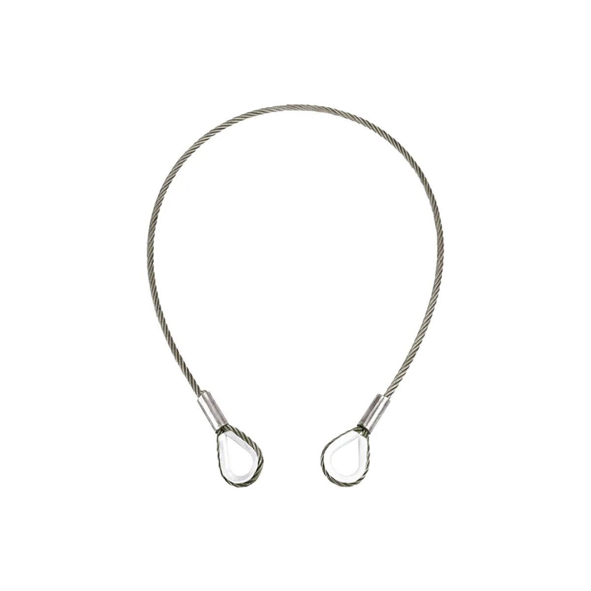 Showtec 10mm x 3m Hoist Rope - Steel - 1 Ton Maximum Load