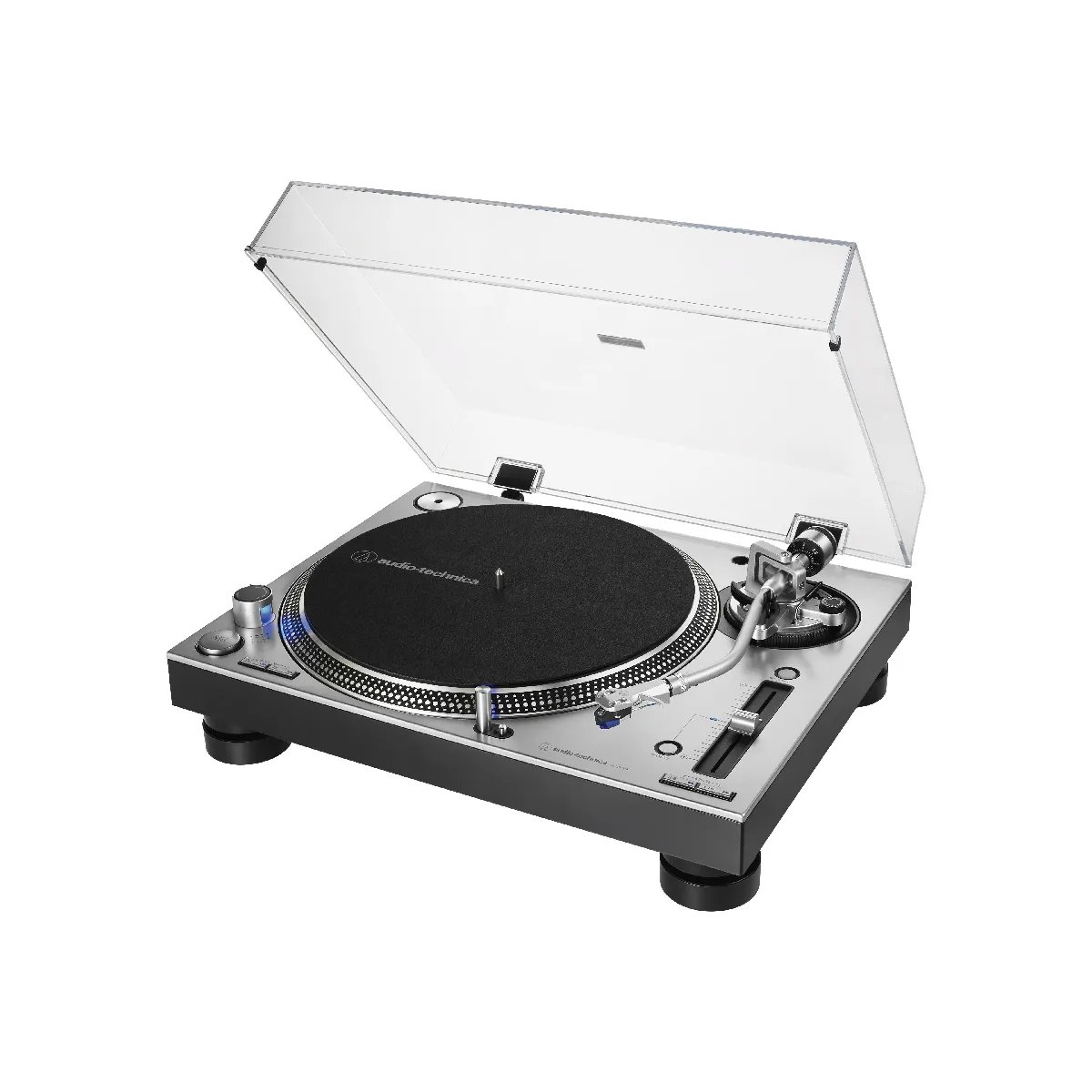 Audio-Technica Direct Drive Vinyl DJ Turntable - Silver