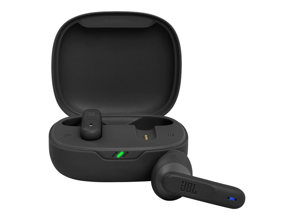 JBL Wave 300TWS Wireless Earbuds - Microphone - In-ear - Bluetooth - Black