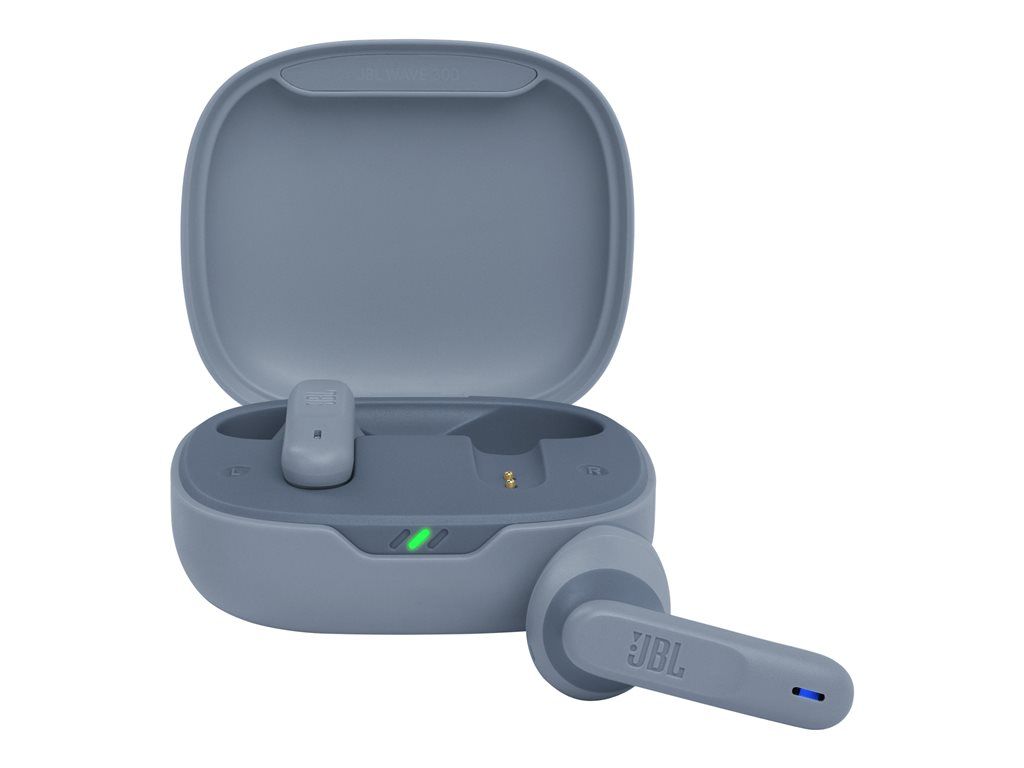 JBL Wave 300TWS Wireless Earbuds - Microphone - In-ear - Bluetooth - Blue
