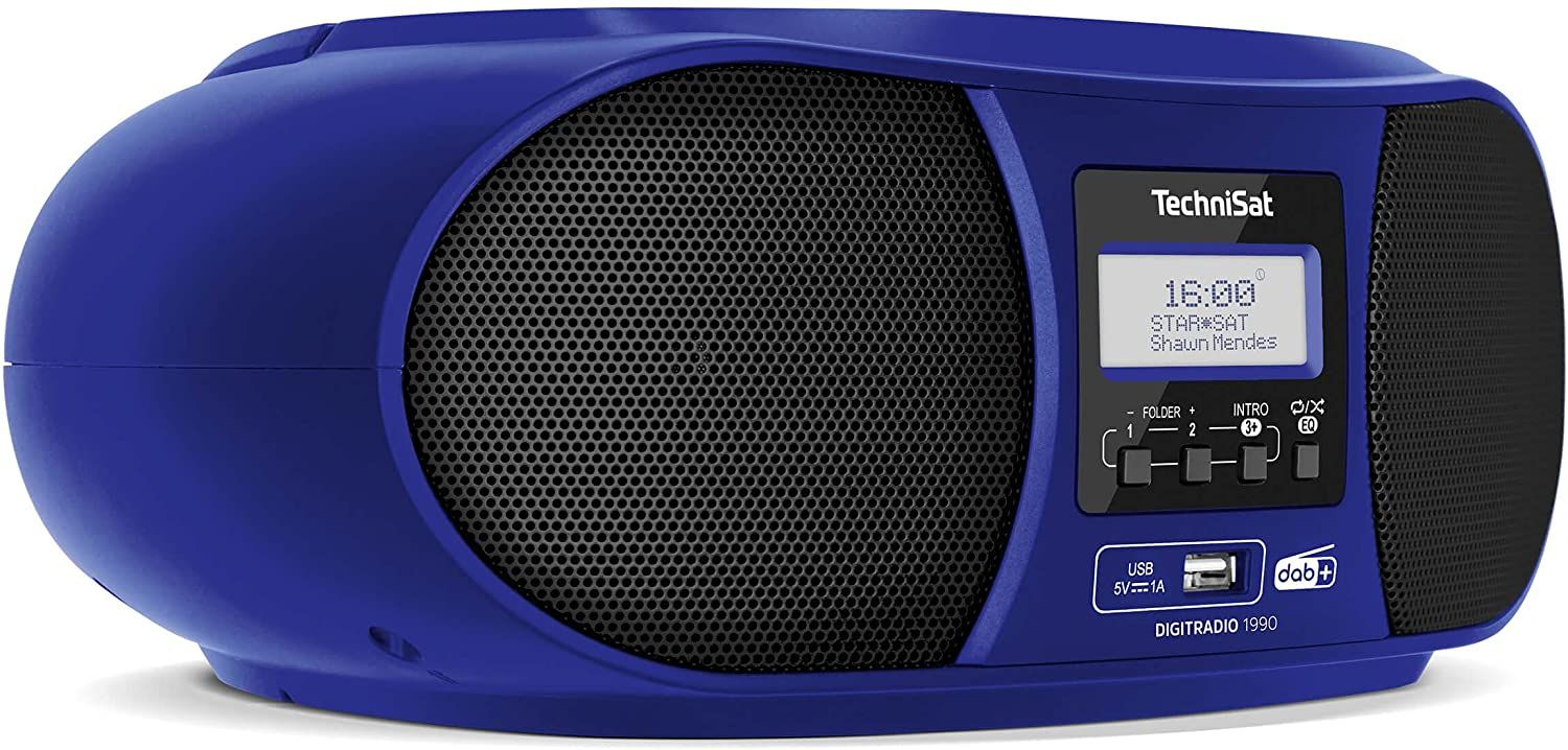 TechniSat DIGITRADIO 1990 - CD Player with DAB+, FM, AUX, and Bluetooth