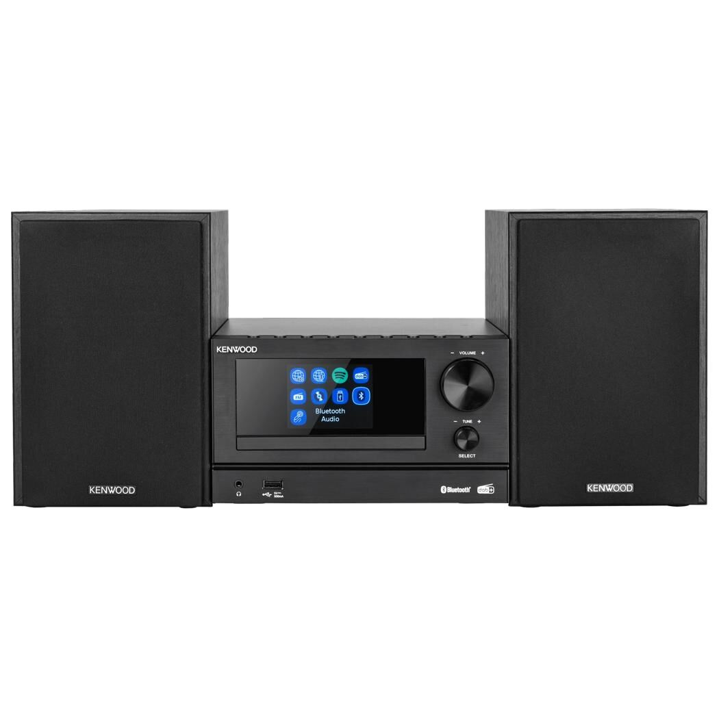 Kenwood M-7000S 30W Home Mini Audio System - Black