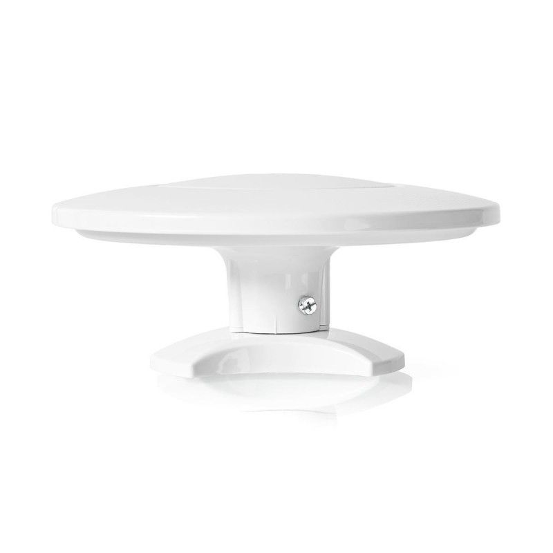 Antenne HDTV extérieure Nedis - Portée 0-50 km, Gains de 46 dB, FM/VHF/UHF Blanc
